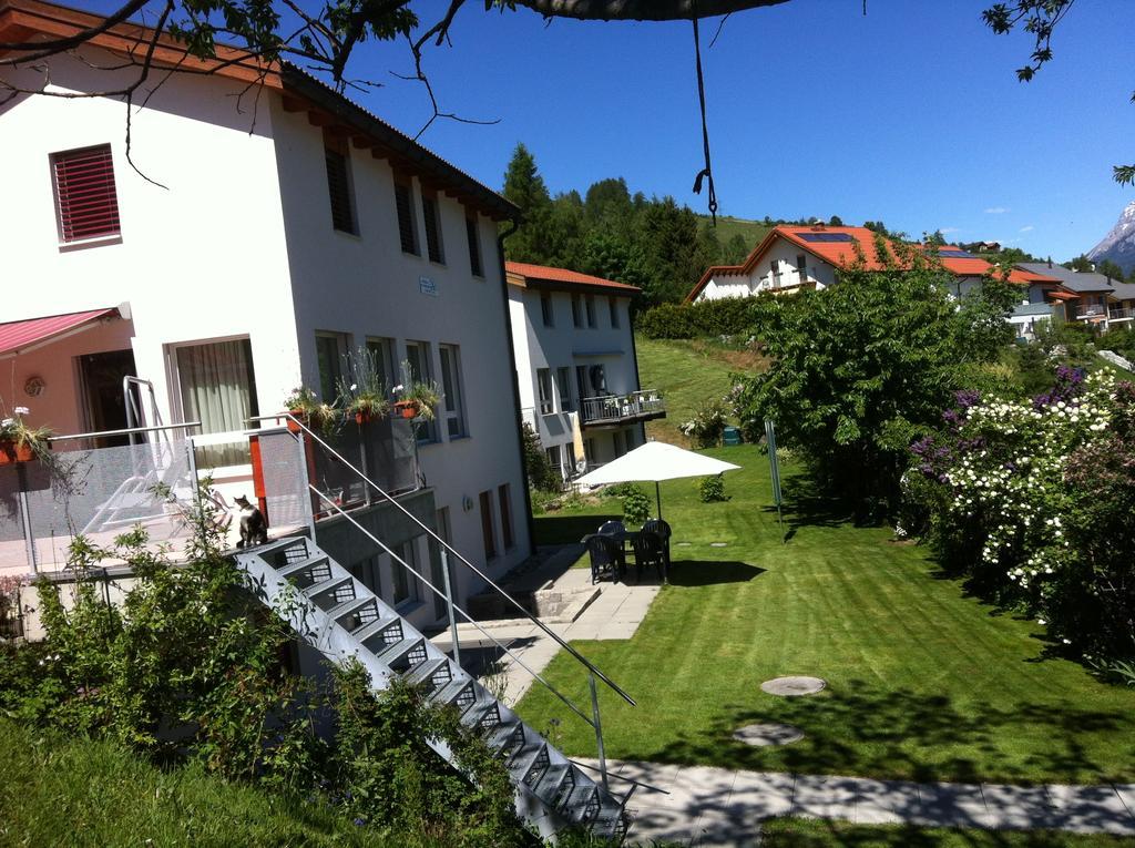 Ferienwohnung Aquileia Scuol Ngoại thất bức ảnh
