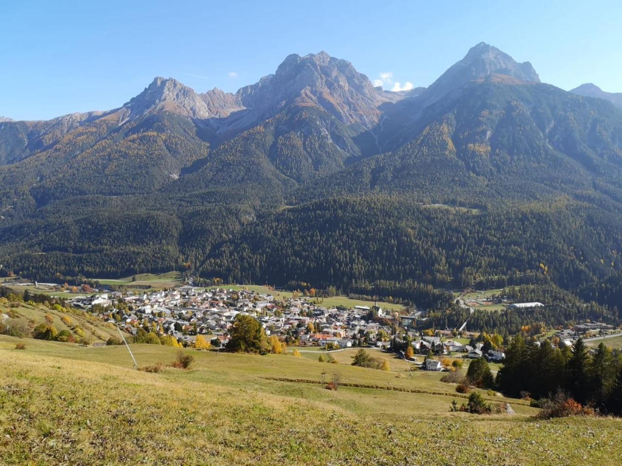 Ferienwohnung Aquileia Scuol Ngoại thất bức ảnh