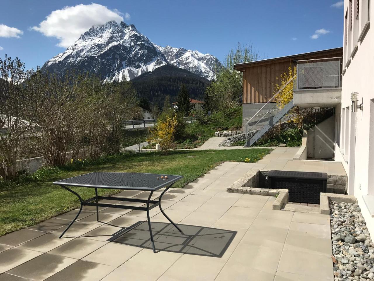 Ferienwohnung Aquileia Scuol Ngoại thất bức ảnh